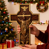 INRI Jesus Ascension Wooden Cross: A Christian Symbol of Victory & Hope