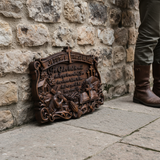 "Jesus, I Trust in You" - Handcrafted Solid Wood Religious Plaque with John 3:16 Eternal Promise