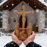 New Product Jesus crucifixion scene ornaments