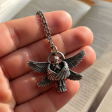 Seraphim Angel Pendant Necklace Angel Wings Amulet