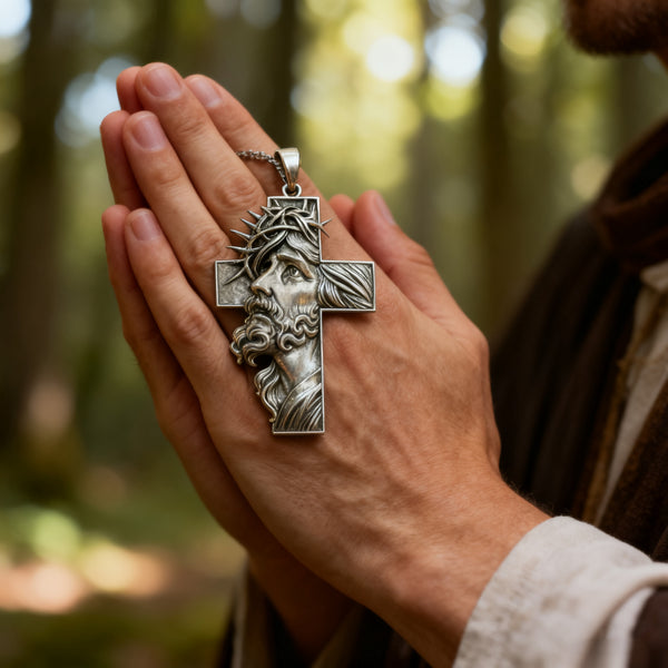 Crown of Thorns Covenant — S925 Sterling Silver Pendant