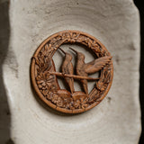 Bgcopper Natural Beauty Hummingbird Hollow Wood Carving Wall decor