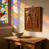 Bgcopper Heilige Dreifaltigkeit Holz Wanddekor