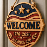 America 250 Faith & Freedom Welcome Keepsake