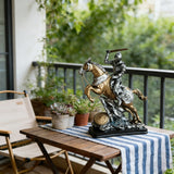 Roman Warrior in Armor Resin Statue
