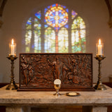 Creation of the World Wood Art: A Sacred Narrative in Warm Beechwood