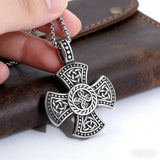 New Celtic Knot Cross Necklace – Viking Heritage & Timeless Faith