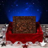 Nativity Scene Wooden Plaque – A Handcrafted Reminder of Christ's Birth 🕊️