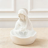 Virgin Mary Rosary Holder | Catholic Home Decor
