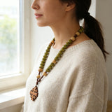 Natural Wood Rosary: A Sacred Token Woven From Faith & Creation