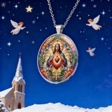 Divine Faith Pendant: A Token of Your Heart’s Belief ($9.90)