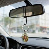 Jesus and the Children Oval Keychain: A Symbol of Love and Innocence