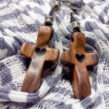 New Guardian Solid Black Walnut Wood Pendant