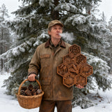 “Bee & Honeycomb” Hand-Carved Wood Wall Art – A Christian Symbol of Diligence & Divine Provision