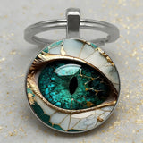 Vintage Mystic Eye Keychain: A Symbol of Protection and Mystique