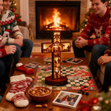 Boxwood LED Nativity Cross – The Light of Christ Shines Within