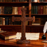 Beechwood Orthodox Double-Sided Crucifix: Carry His Redemption Close, In Every Moment