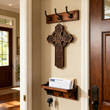 Keltisches Kreuz Holz schnitzerei