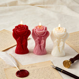 Rose & Couple Aromatherapy Candle: A Romantic Glow for Your Love