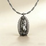 Our Lady of Guadalupe S925k Silver Necklace