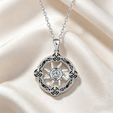 Sun Celtic Knot Copper Necklace – Light, Heritage & Timeless Protection