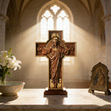 New Ascension Cross: Glory of Resurrection & Proclamation of Redemption