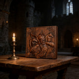 Odin and the Raven Wooden Wall Wall Decoration