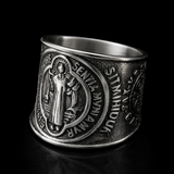 Saint Benedict Ring,ward off spiritual and physical dangers