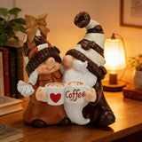 offee Couple Gnome Resin Figurine | Valentine's Day Gift