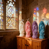 Our Lady of Guadalupe Scented Candle: A Sacred Glow of Devotion & Serenity