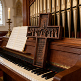 Nativity Scene Crucifix Wooden Wall Decoration