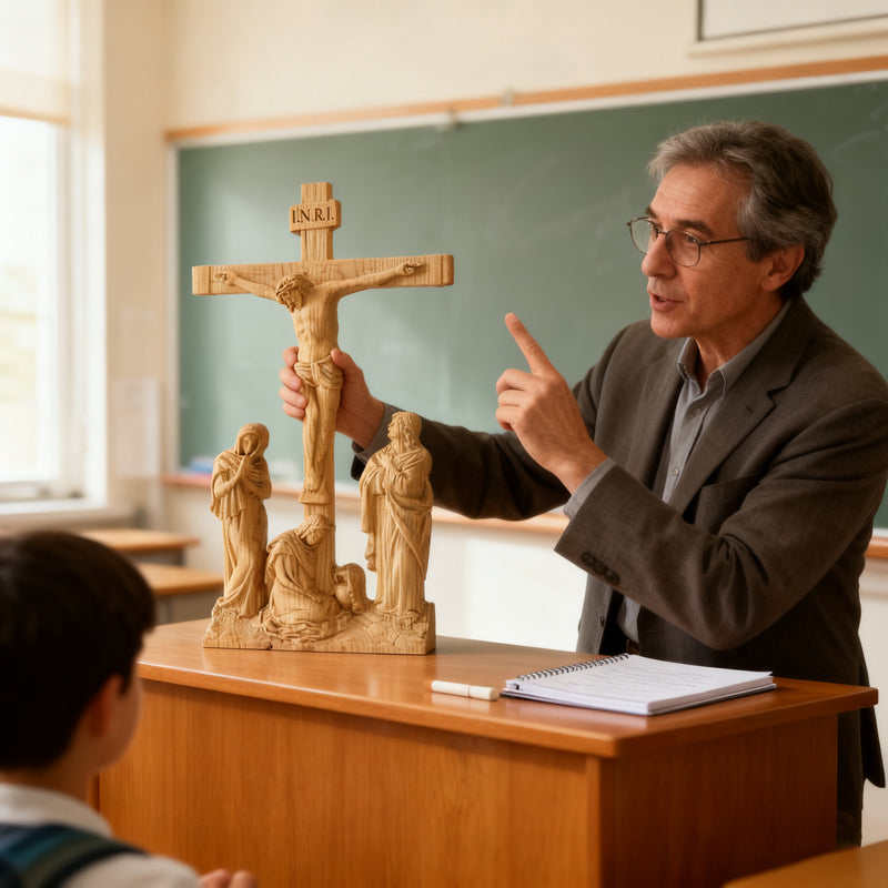 New Product Jesus crucifixion scene ornaments