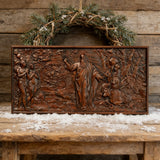 Creation of the World Wood Art: A Sacred Narrative in Warm Beechwood