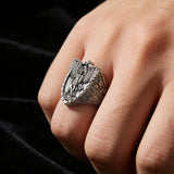 Archangel Michael Steel Titanium Ring——Giving us the strength and courage to move forward