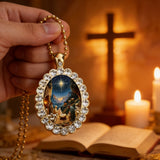 Nativity Scene Pendant & Keychain: A Radiant Tribute to the First Christmas