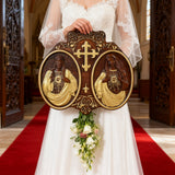 Sacred Heart of Jesus and Heart of Mary Plaque - 2023 New Religious Christmas Gift