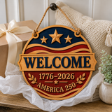America 250 Faith & Freedom Welcome Keepsake