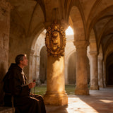 Three Sacred Hearts of the Holy Family | Solid Wood Carving Gift