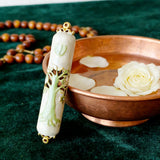 Tree of Life Enamel Mezuzah (Doorpost Prayer Scroll)