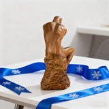 Boxwood Contemplative Sculpture | Bring Sacred Stillness into Your Daily Life