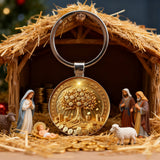 Wealth Tree of Life Keychain: A Christian Symbol of God’s Provision & Abundance