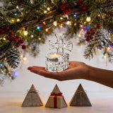 Cross Glass Candle Holder: Light Wrapped in Sacred Symbolism