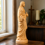Sacred Heart of Jesus Wooden Statue: A Tribute to Unfailing Love