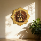 Nativity Wooden Wall Hanging