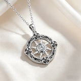 Sun Celtic Knot Copper Necklace – Light, Heritage & Timeless Protection