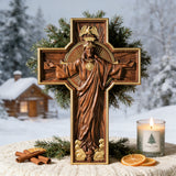 New Ascension Cross: Glory of Resurrection & Proclamation of Redemption