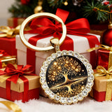 Tree of Life Keychain: A Christian Symbol of Rooted Faith & Eternal Hope