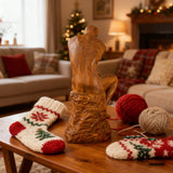 Boxwood Contemplative Sculpture | Bring Sacred Stillness into Your Daily Life