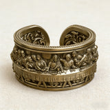 Last Supper Copper Adjustable Size Bracelet