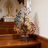 7 Chakra Crystal Tree | Natural Healing Stone Decor